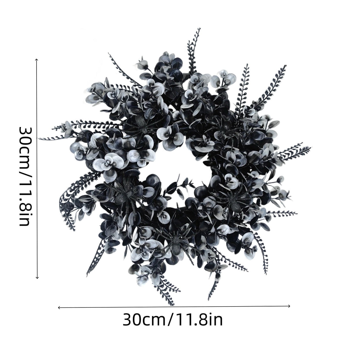 2026 Halloween Indooor Decoration Halloween Wreath Of Withered Branches Door Hanging Holiday Window Display Party Decoration Artificial Pumpkin Garland Wreath Wall Hanging