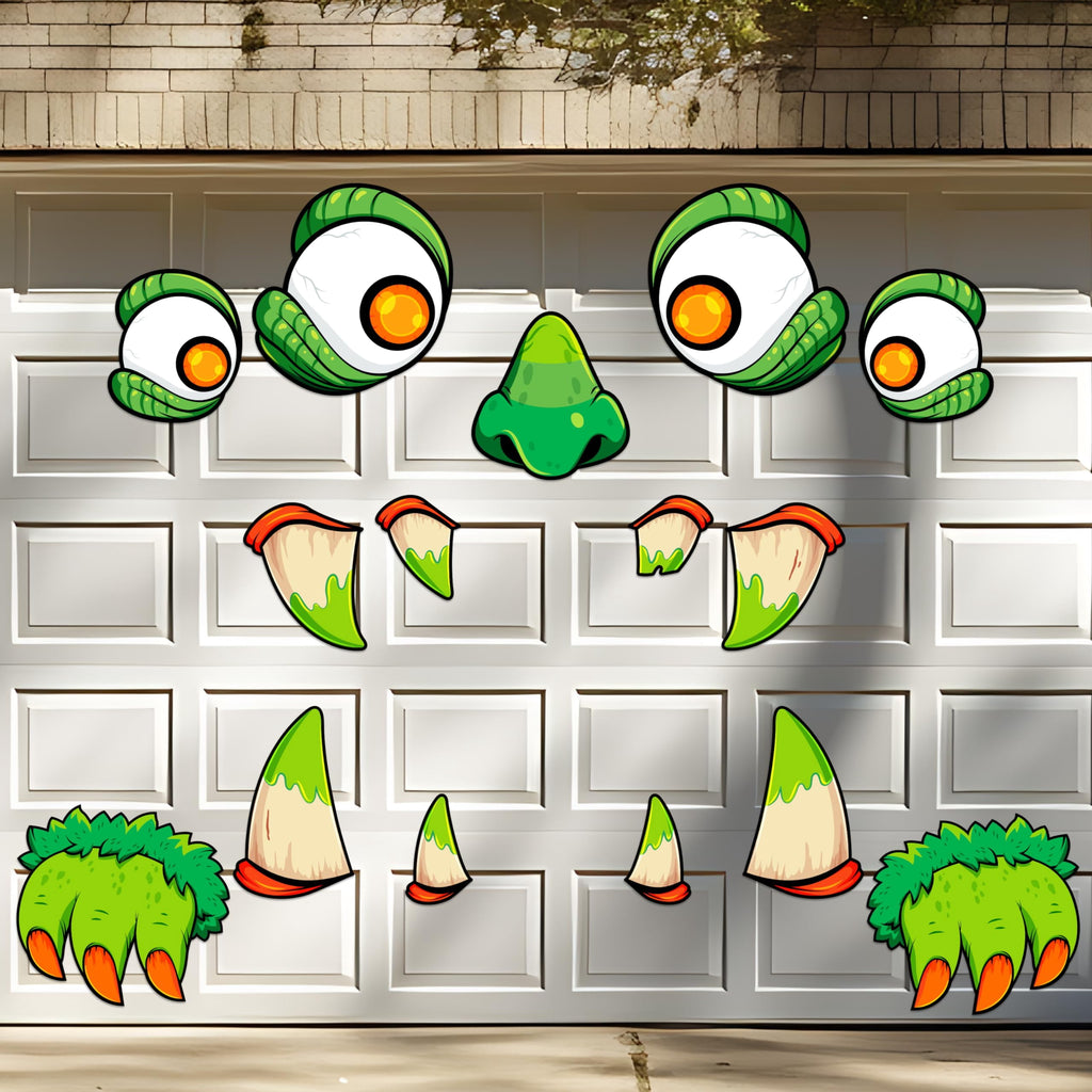 Joyfy Halloween Trunk or Treat Car Decorations Kit,Halloween Car Decorations Car Archway with Happy Halloween Theme
