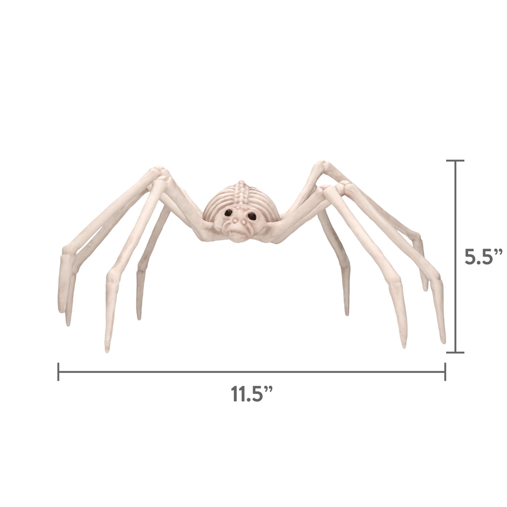 Faux Skeleton Spider Decoration, 5.3", Halloween by Way To Celebrate