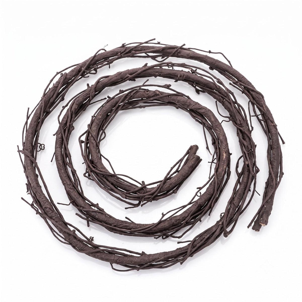 BiFandian Artificial Flexible Tree Branch, Brown Faux Garland Twig Rattan Decoration for Home Wall Fireplace, Halloween Decorations Indoor Outdoor Wreaths for Mantel, Staircase, Doorway