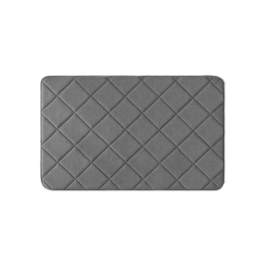 Mats Savings YZEGDCH Bathroom Rugs Gray Extra Soft Rugs Absorbent Quick Dry Machine Washable