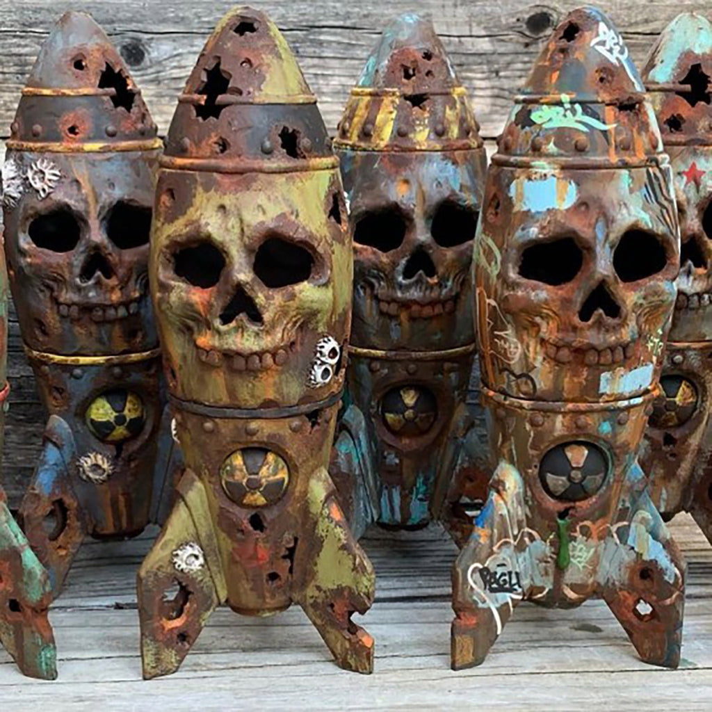 XGFHYJEH Halloween Decorations Decor, Halloween Skeleton Bomb, Halloween Decoration Indoor Outdoor Scary Props Ornament for Home Outside Yard Lawn Garden Party