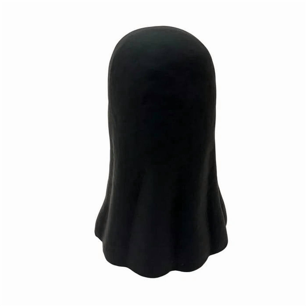 Resin Halloween Ghost Figurine, 10cm Black Spooky Ghost Statue for Mantel Tabletop Centerpiece Porch Indoor Cute Halloween Decor