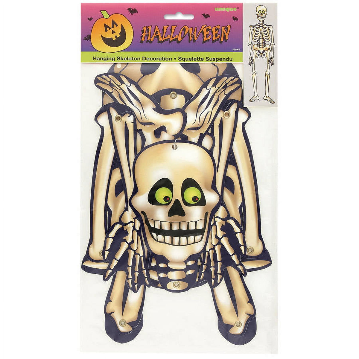 Unique Industries Skeletons Halloween Hanging Decoration
