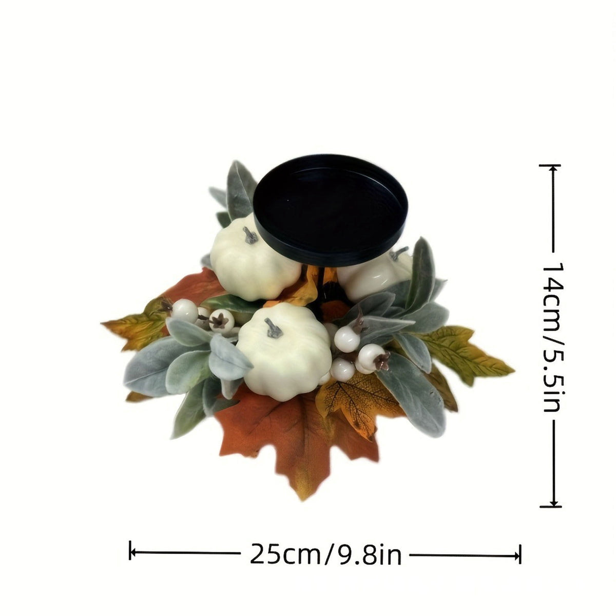 Resin Halloween Ghost Figurine, 10cm Black Spooky Ghost Statue for Mantel Tabletop Centerpiece Porch Indoor Cute Halloween Decor