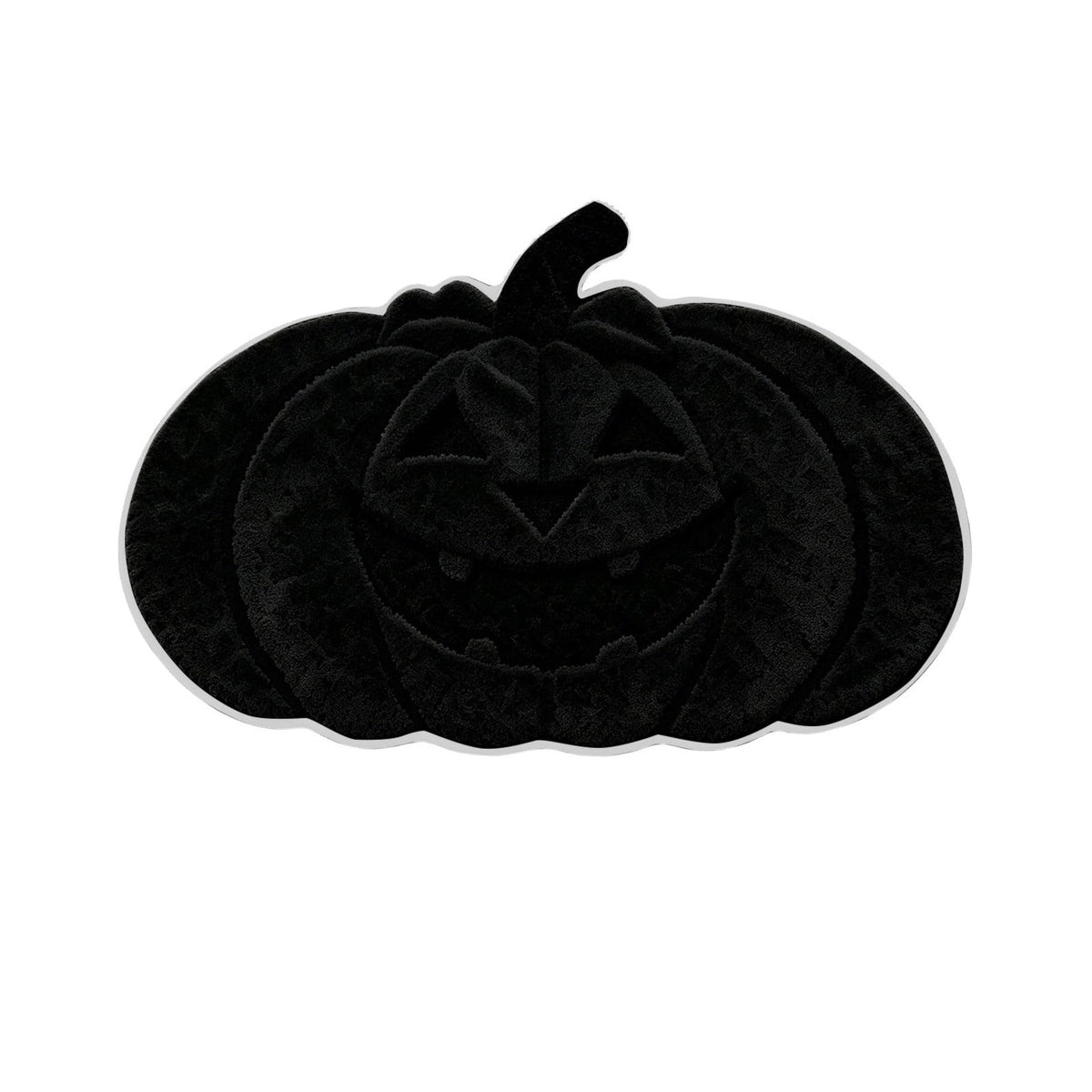 Halloween Door Mat Pumpkin Shaped Non-Absorbent Skidproof Mat 15.75x23.62in Polyester Skidproof & Weather Resistant for Front Door Porch Indoor Outdoor Halloween Door Mat by MPOISVA