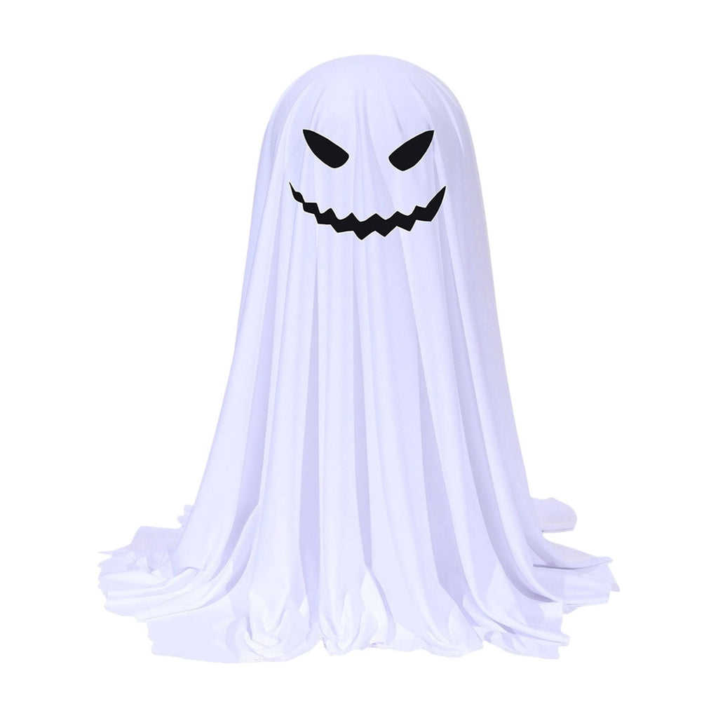 Aurorax Early Halloween Decorations Outdoor,Ghost Halloween Decoration 2 ft Realistic Waterproof Ghost Decor for Front Porch Yards Gardens Lawn Black