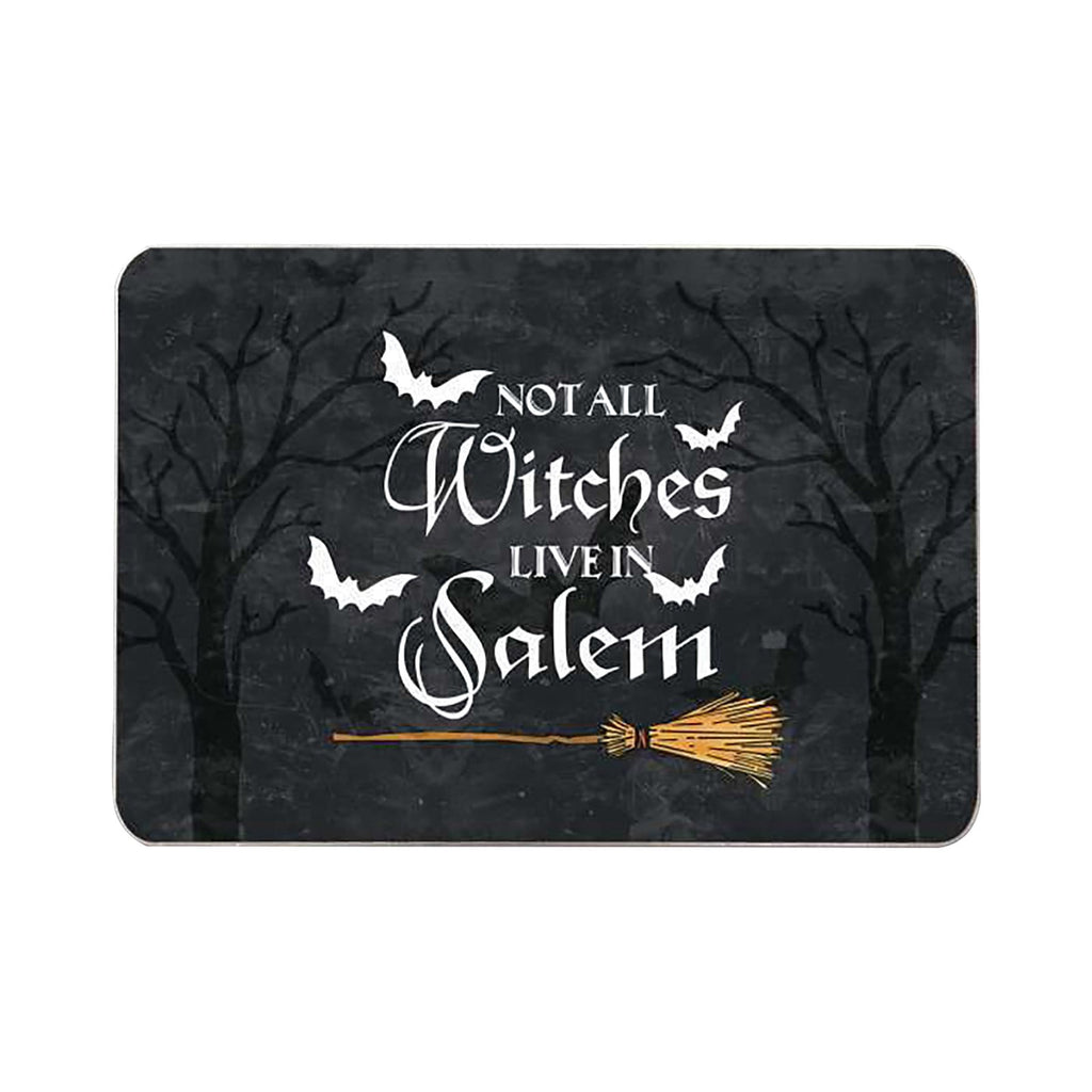 Halloween Welcome Doormat, Indoor Outdoor Entrance Floor Mat, Trick or Treat Decorations Doormat, Non Slip Halloween Decor Funny Mats