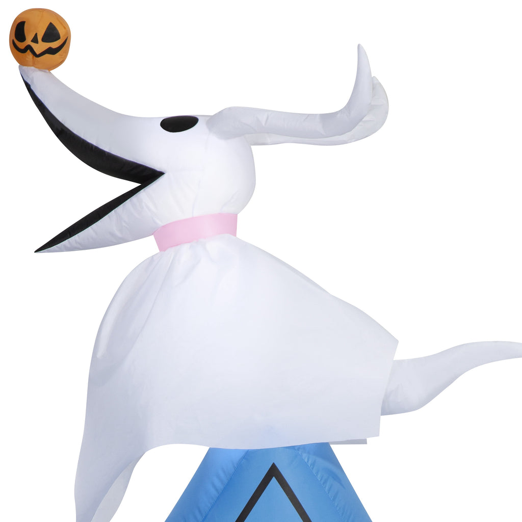 Halloween Yard Inflatables Zero on Doghouse Tombstone 27.95 in x 21.25 in x 59.84 in 3.04 lb