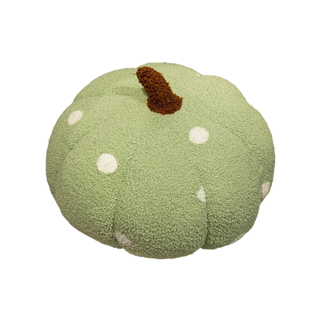 Yhmxh Soft Fluffy Pumpkin Throw Pillow, 3D Plush Sherpa Stuffed Pumpkin Cushion Decor, Cute Autumn Harvest Pumpkin Shaped Plush Toy for Sofa Couch Bed Farmhouse Thanksgiving Halloween Party Decor