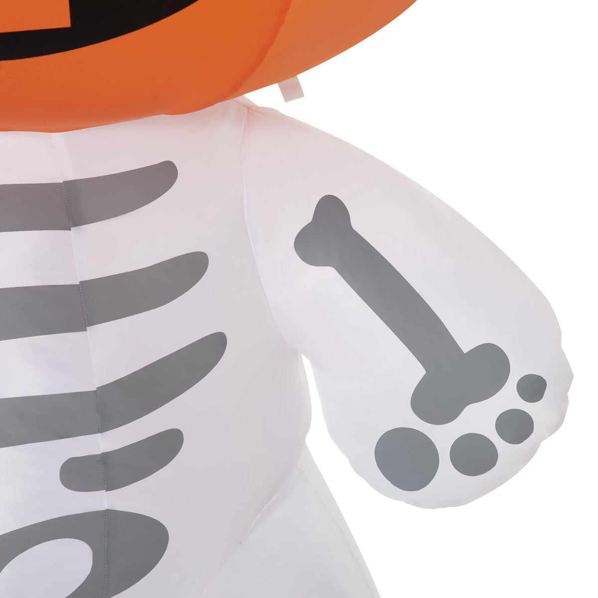 HOMCOM Halloween Inflatable Pumpkin with LED Lights for Garden Indoor Outdoor