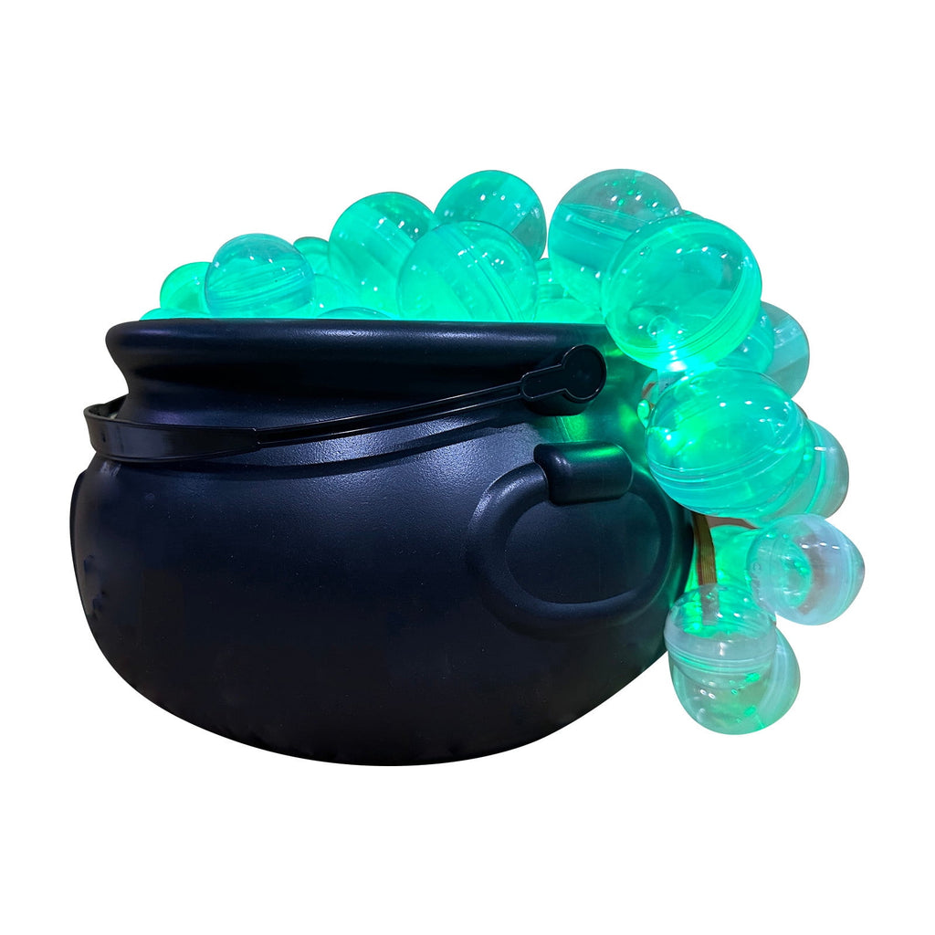 Muecwrye Halloween Decorations Outdoor, Halloween Clearance! Halloween Witches Cauldron on Tripod with Lights, DIY Bubbling Cauldron Set Decor for Home Porch Outside, Halloween Party Supplies