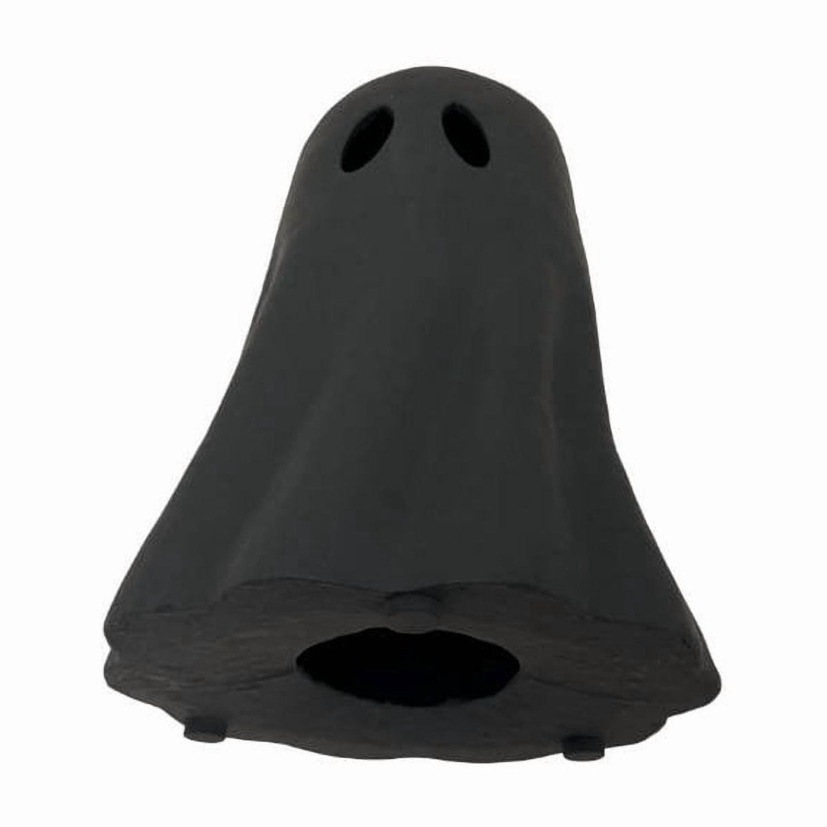 Resin Halloween Ghost Figurine, 10cm Black Spooky Ghost Statue for Mantel Tabletop Centerpiece Porch Indoor Cute Halloween Decor