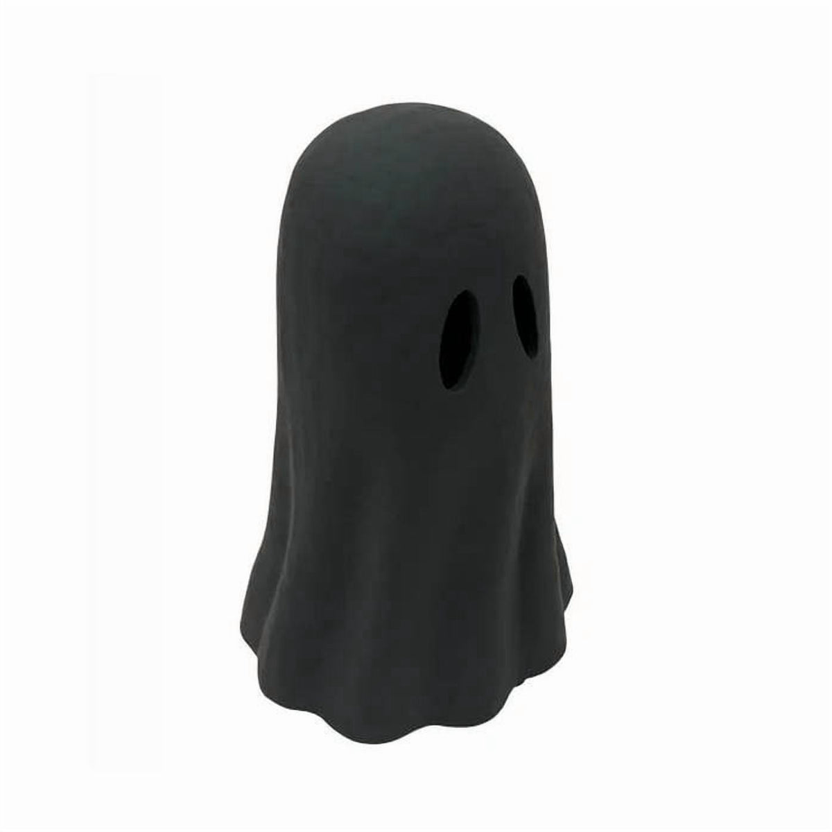 Resin Halloween Ghost Figurine, 10cm Black Spooky Ghost Statue for Mantel Tabletop Centerpiece Porch Indoor Cute Halloween Decor