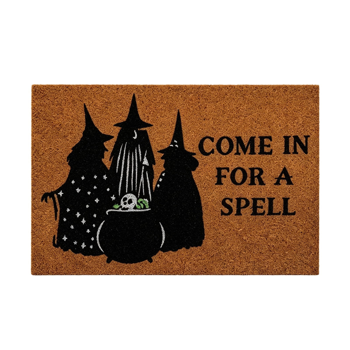 Halloween Door Mat Classic Print Skidproof Mat 15.75x23.62in Polyester Skidproof & Dirt Trapping for Front Door Porch Entryway by MPOISVA