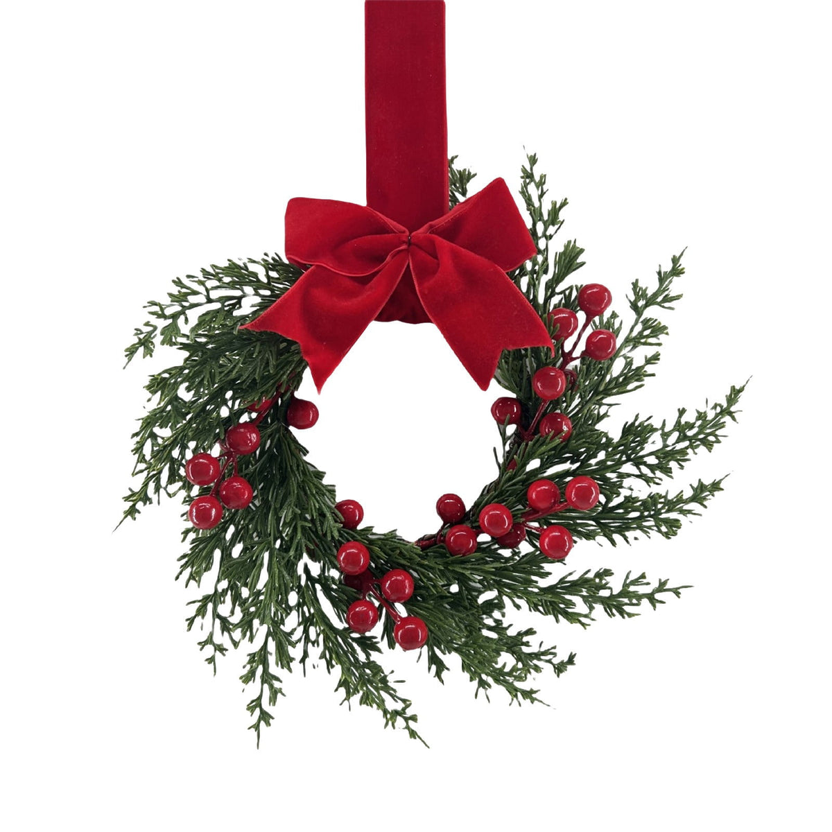 FXMLRLK 1 Pack Halloween Cabinet Wreaths with Ribbon Bows Artificial Flowers Kitchen Wreath for Window Front Door Farmhouse Wall Halloween Decorations, Blue