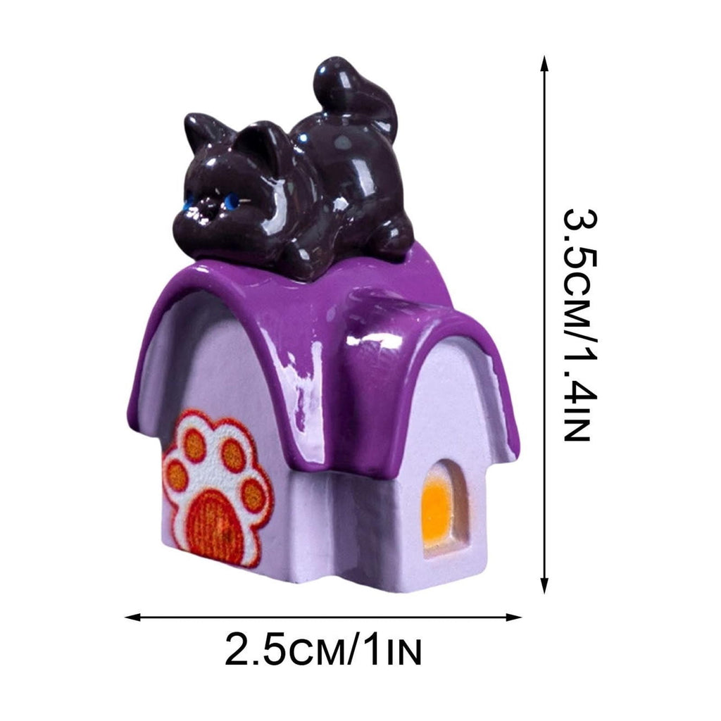 WKSCLPAI Halloween Miniatures Figures Mini Resin Figurines for Halloween Decorations, Halloween Party Favors Bag Fillers Garden Dollhouse Decor 12 Styles to Choose From, Skeleton Hugs