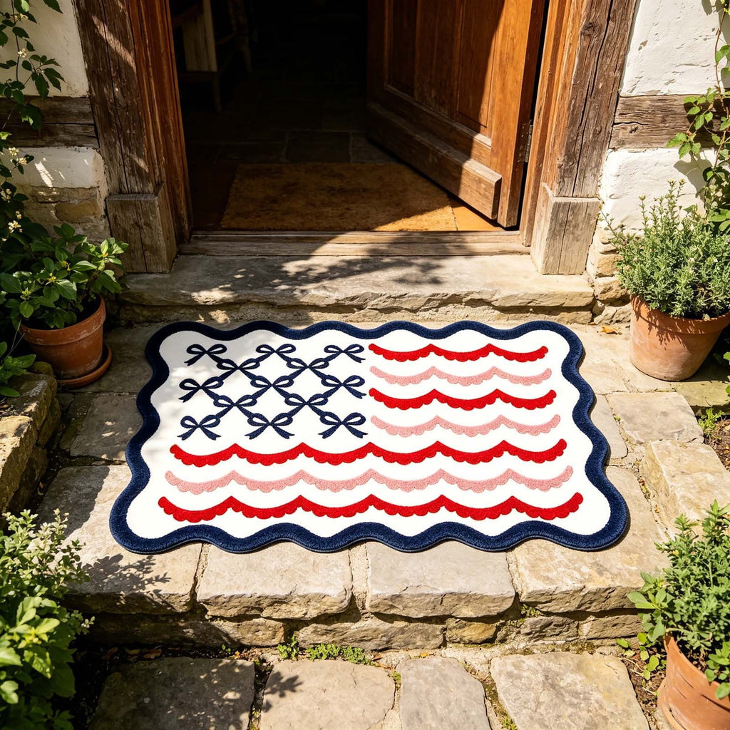 Front Door Mat Indoor Outdoor Entrance Rug, Semicircular Entrance Mat, Half Round Waterproo Non-Slip Durable Rubber Doormat for Garage, Patio, 29.5 inch