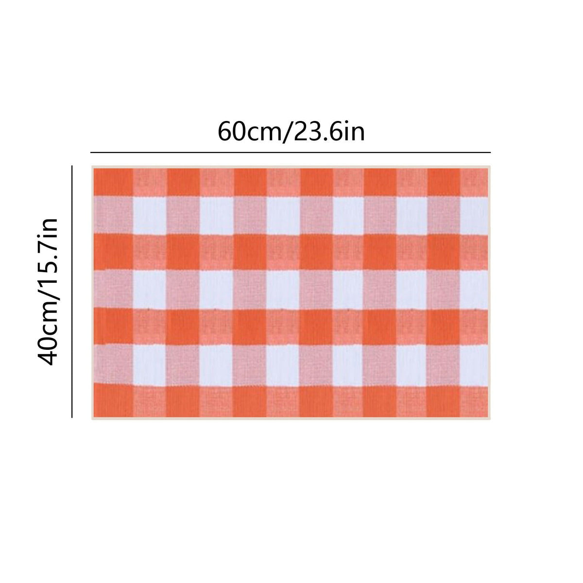 JLFNYA Halloween Rug,15.7*24inch Checkered Rug,Rug Halloween Fall Door Mat Cotton Washable Area Rugs Door Mat Outdoor Entrance for Front Porch Entryway Fall Farmhouse