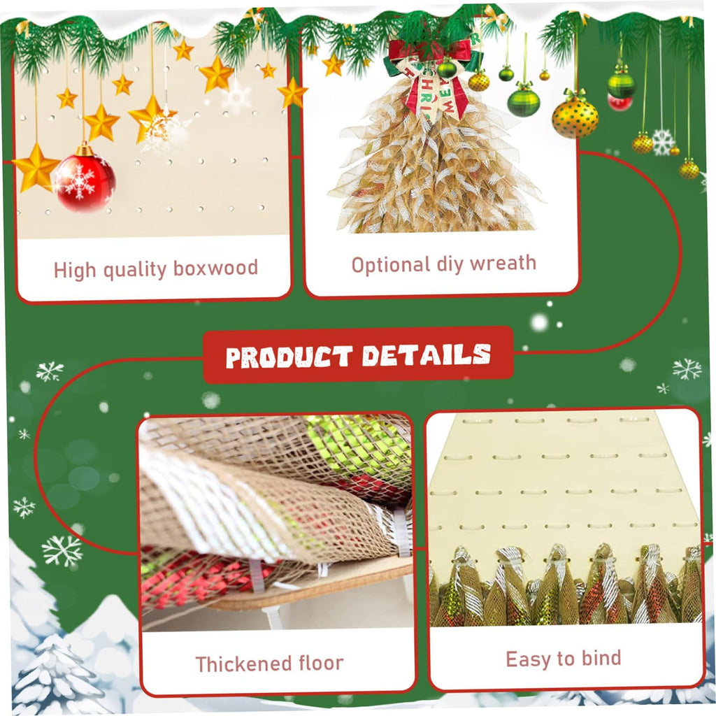 3Pcs Wreath Base Wreath Boards 15.7 x 18 Wood Triangular Wreath Frame with Holes Decorative DIY Crafts Wreath Form for Halloween & Christmas Wreath,Door and Wall Decoration,A