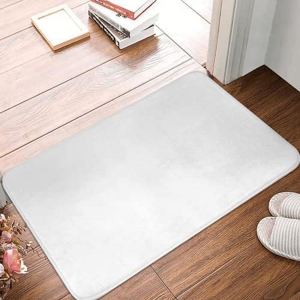 Halloween Bath Mat Footprint V1, Operazone Blood Rug Prank Blood Rug Color Bath Mat Color When Wet Non-Slip Rug Halloween Decor for ShowerBathroom Gag Gift Mats 16X24 in