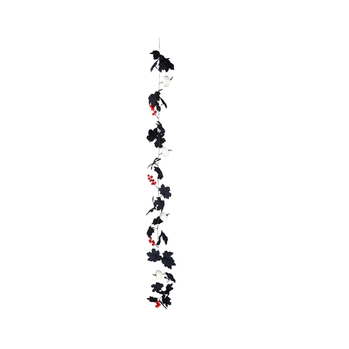 CuiLiyq Halloween Tinsel Garland, 78.7 Inch Black Purple Silver Foil with Bats and Ghosts, Party Decor for Mantel, Staircase, Doorway