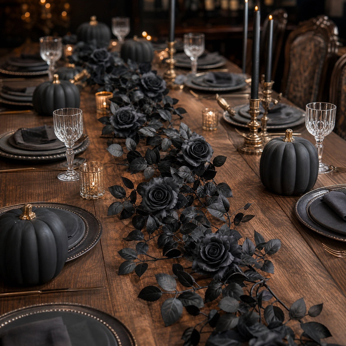 Chmadoxn 78.74" Halloween Thanksgiving Maple Leaf Garland with Mini Pumpkins & Berries, Artificial Fall Leaves Vine for Mantel Staircase Porch, Autumn Harvest Hanging Home Decor