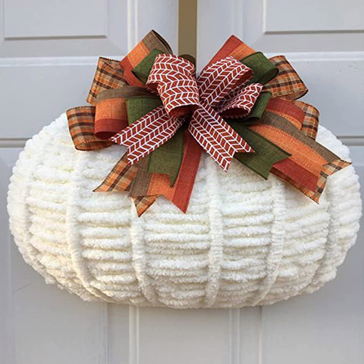 Large Pumpkin Wreath Form Metal Wire Frame,Autumn Pumpkin Shaped Metal Wreath Form,Thanksgiving Wire Floral Frame,Indoor Outdoor Garden Porch Kitchen DIY Craft Halloween Decorations(4 pcs)