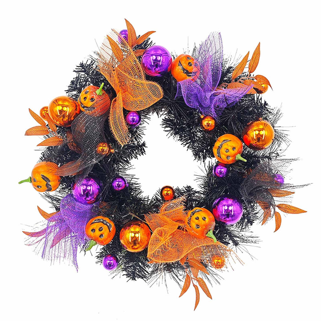 SPOORYYO 2Pcs Fall Maple Leaves Stems for Vase, Artificial Autumn Fake Leaves Decor, Maple Leaf Bushes Shrubs for Thanksgiving Halloween Home Farmhouse Table Centerpiece, 12.99" x 7.87"
