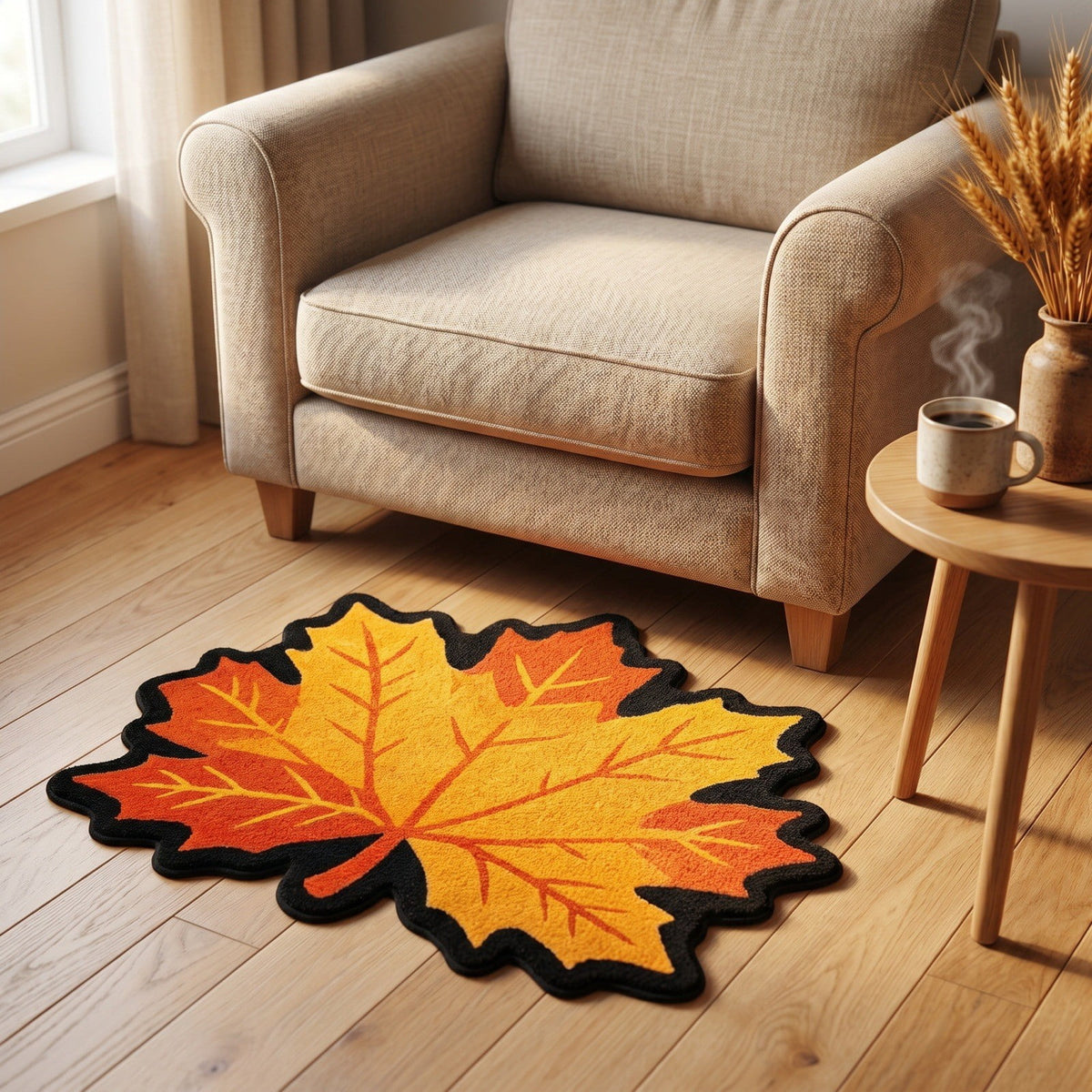 Halloween Door Mat Pumpkin Shaped Non-Absorbent Skidproof Mat 15.75x23.62in Polyester Skidproof & Weather Resistant for Front Door Porch Indoor Outdoor Halloween Door Mat by MPOISVA
