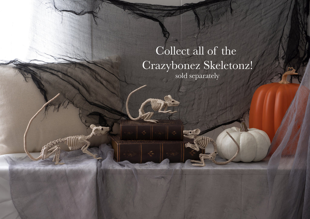 Official Crazybonez Faux Mouse Skeleton Standing Pose