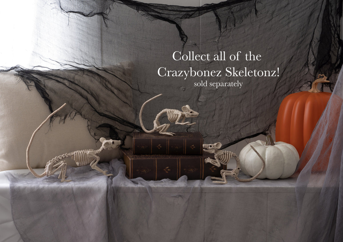 Official Crazybonez Faux Mouse Skeleton Standing Pose