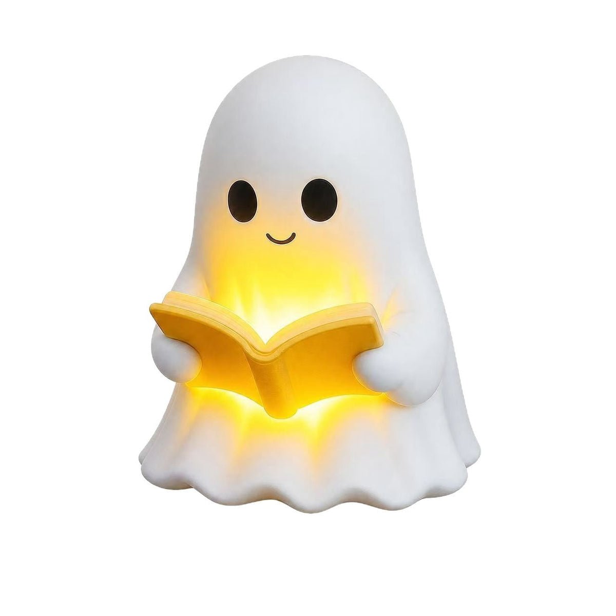 Diceymbol 11.81 Inch Halloween Ghost Night Light, Witch Hat Ghost Lamp with Jack O Lantern, Halloween Decorations Indoor for Table Mantel Party Decor