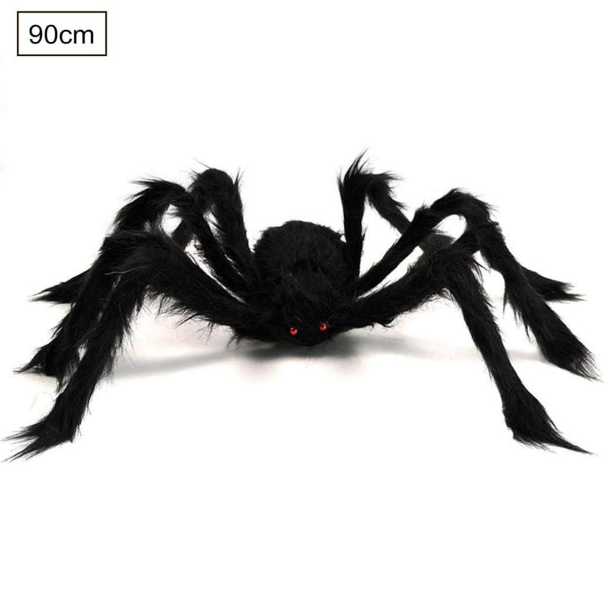 Halloween Spider Decorations Realistic Hairy Spiders Spider Props for Indoor, Outdoor and Yard Creepy Decor 75CM (30 Inch)