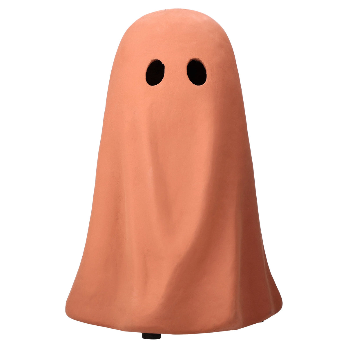 Paper Mache Ghost Decoration, Black, 10.9", Halloween by Way To Celebrate
