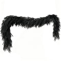 Black Halloween Garland,9 Ft Halloween Garland For Mantle,Black Norfolk And Halloween Decorative Wreath Real Touch Halloween Garlands Faux Garland.(120 Head)
