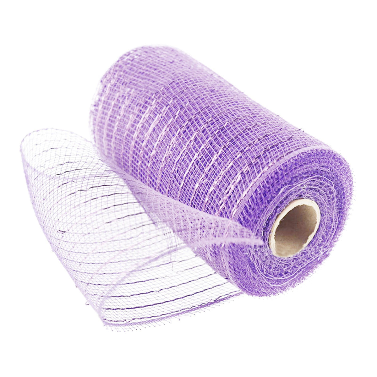 15cm x 10 Yard Poly Decorating Mesh Ribbon with Metallic Foil Each Roll for Wreaths, Swags Bows Wrapping and Decorating Projects-1 Roll