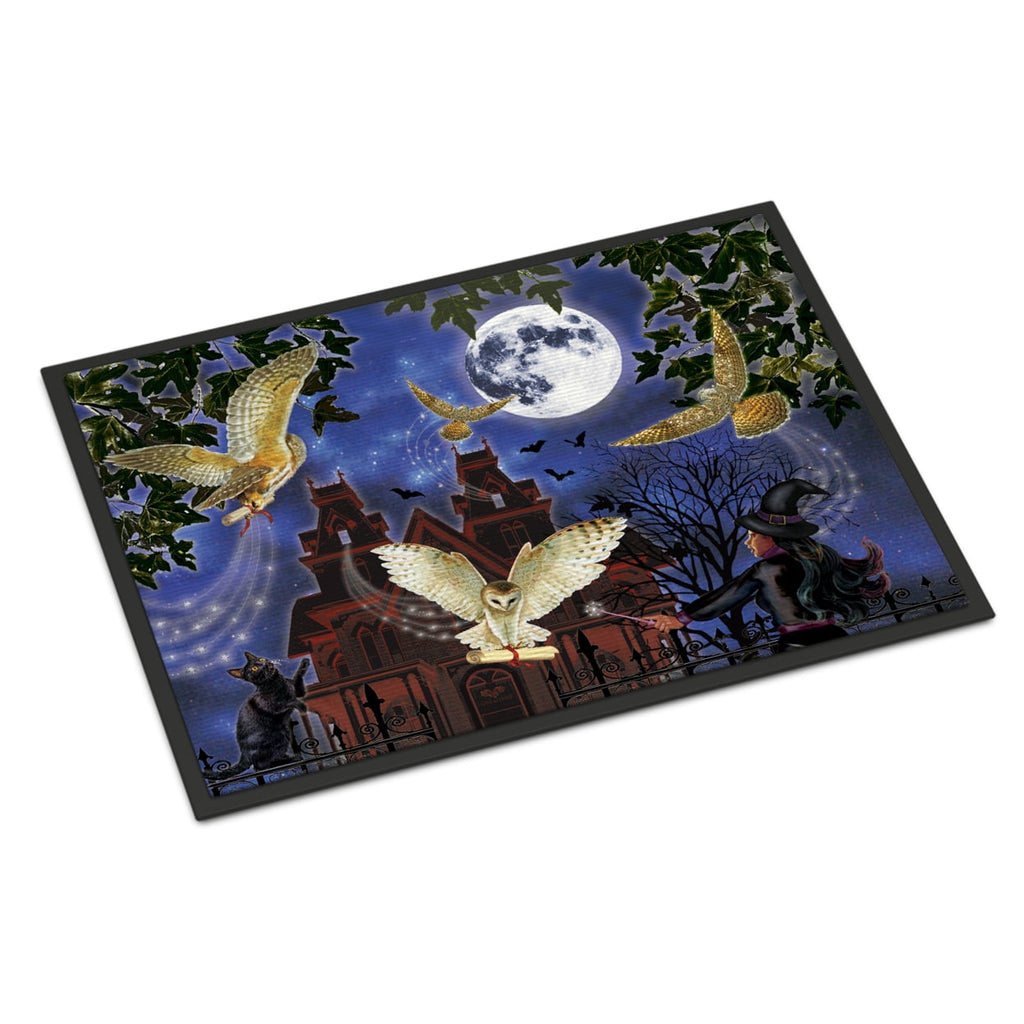 Halloween Owl Express Door Mat