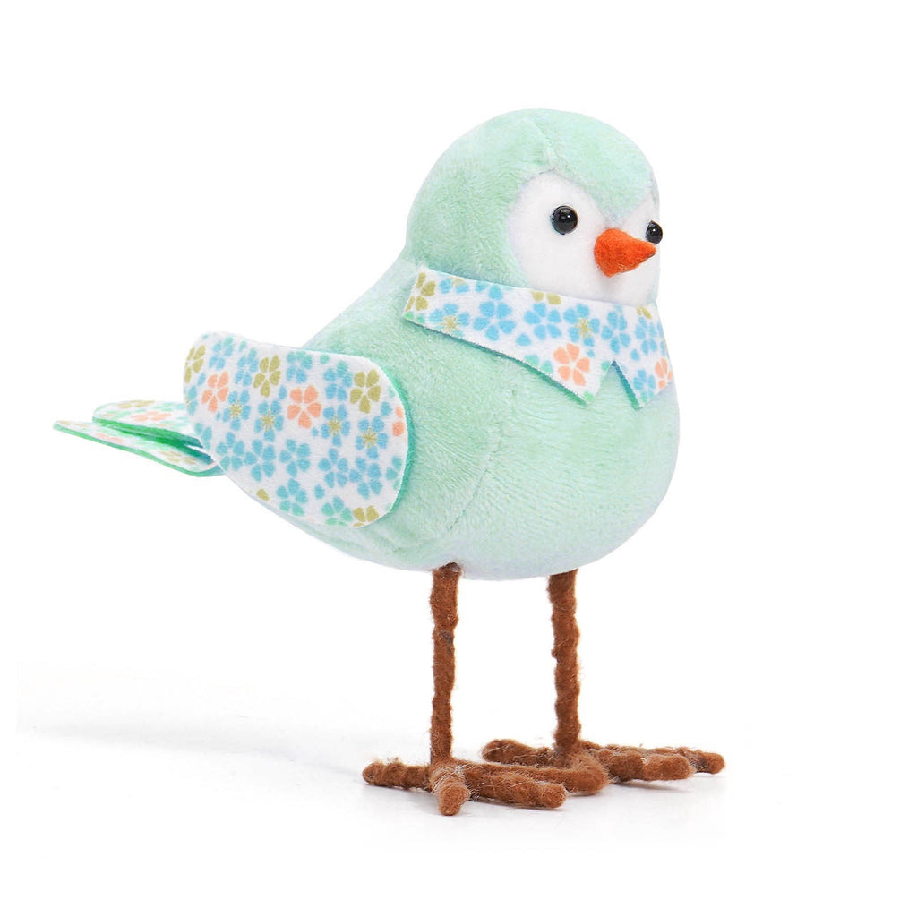 Chanana Easter Plush Bird Decorations Bird Figurines Table Ornament Cute Sparrow Fabric Sparrow Ornaments Centerpieces Table Tiered Tray Fireplace Spring Home Decor Tabletop Holiday Decorations