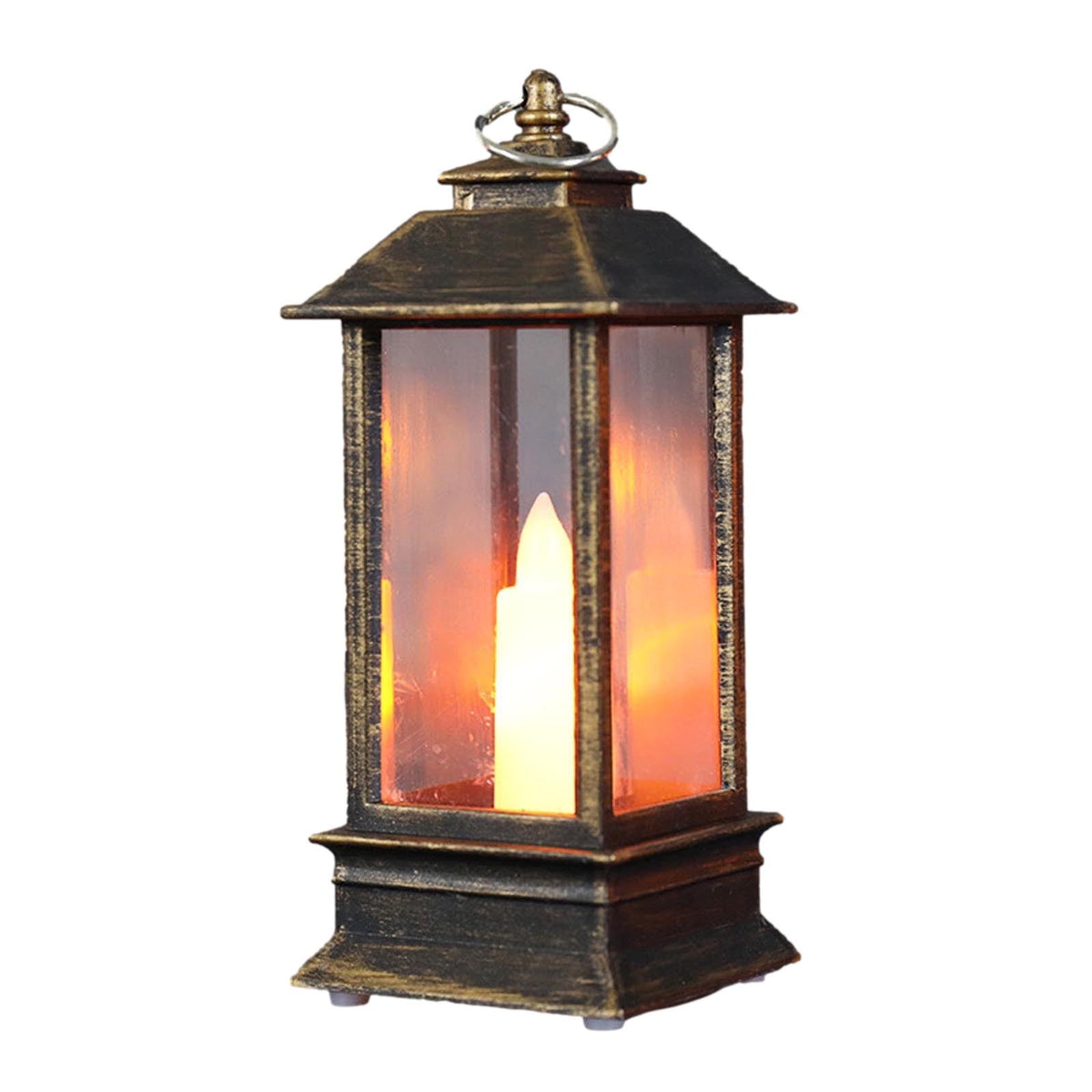 Cheapark Halloween Lanterns Decorations, Battery Operated Black Pumpkin Witch Lanterns, Flickering Light For Indoor Party Home Decor