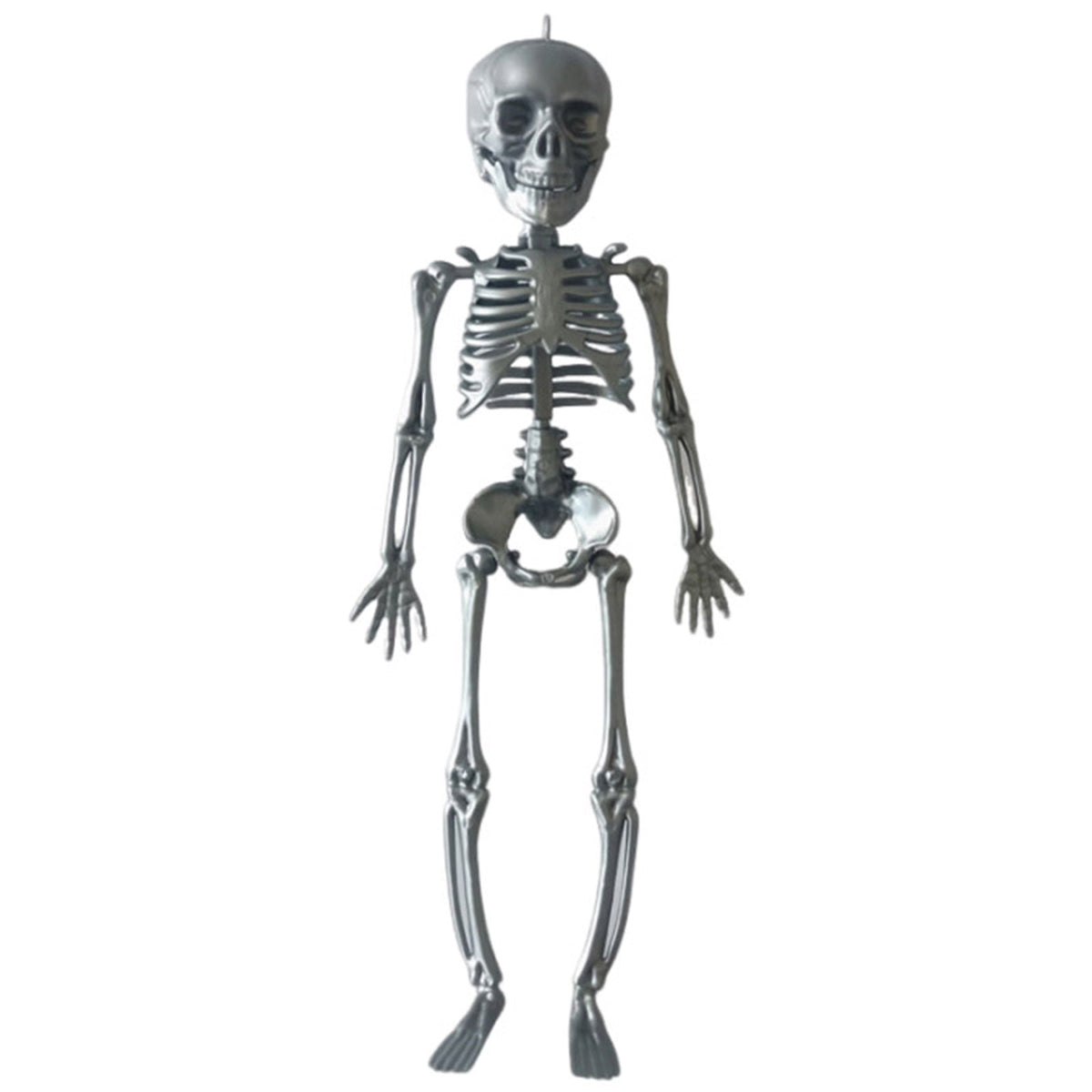Darzheoy 11.5" Halloween Skeleton Decorations, Halloween Decoration Skeleton Room Venue Decoration Props Prankster Model Frame