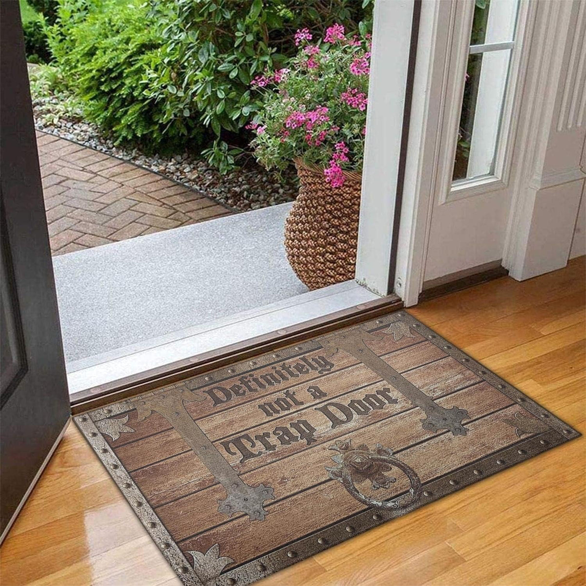 Bear Rugs Tribal Doormat Non-Slip Absorbent Resist Dirt Front Door Mat Machine Washable Welcome Mats Outdoor Inside Floor Rugs for Entryway 30" X 17"…