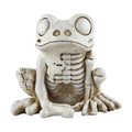 FNYOXU Halloween Skeleton, Animal Skeleton Halloween Decor, Skeleton Frog, Halloween Decoration for Home, Yard
