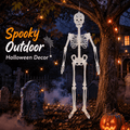 Life Size Skeleton 3 ft Luminous Halloween Skeleton Life Size Skeleton Poseable