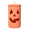 Ceramic Jack-o'-Lantern Jar, Orange, 8", Halloween by Way To Celebrate