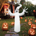 SUYOLL Halloween Decorations Indoor Inflatable Decorations 6FT Glowing Scary Party Yard Decoration Desktop Ornament Prop Decal