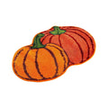 Yhmxh Halloween Bathroom Rugs, Halloween Pumpkin Bath Mats, Farmhouse Halloween Rugs for Bathroom Decorations for The Home, Holiday Cute Pumpkin Decor Non-Slip 15.7x23.6 Inches