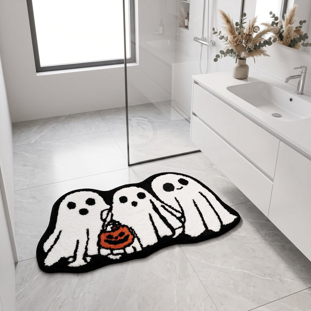 Wooowa Plush Style Multi Purpose Floor Mat Bathroom Entrance Coffee Table Carpet Fit for Fourth of July Decorations Patriotic Decor for Home Daily Holiday Festive Use