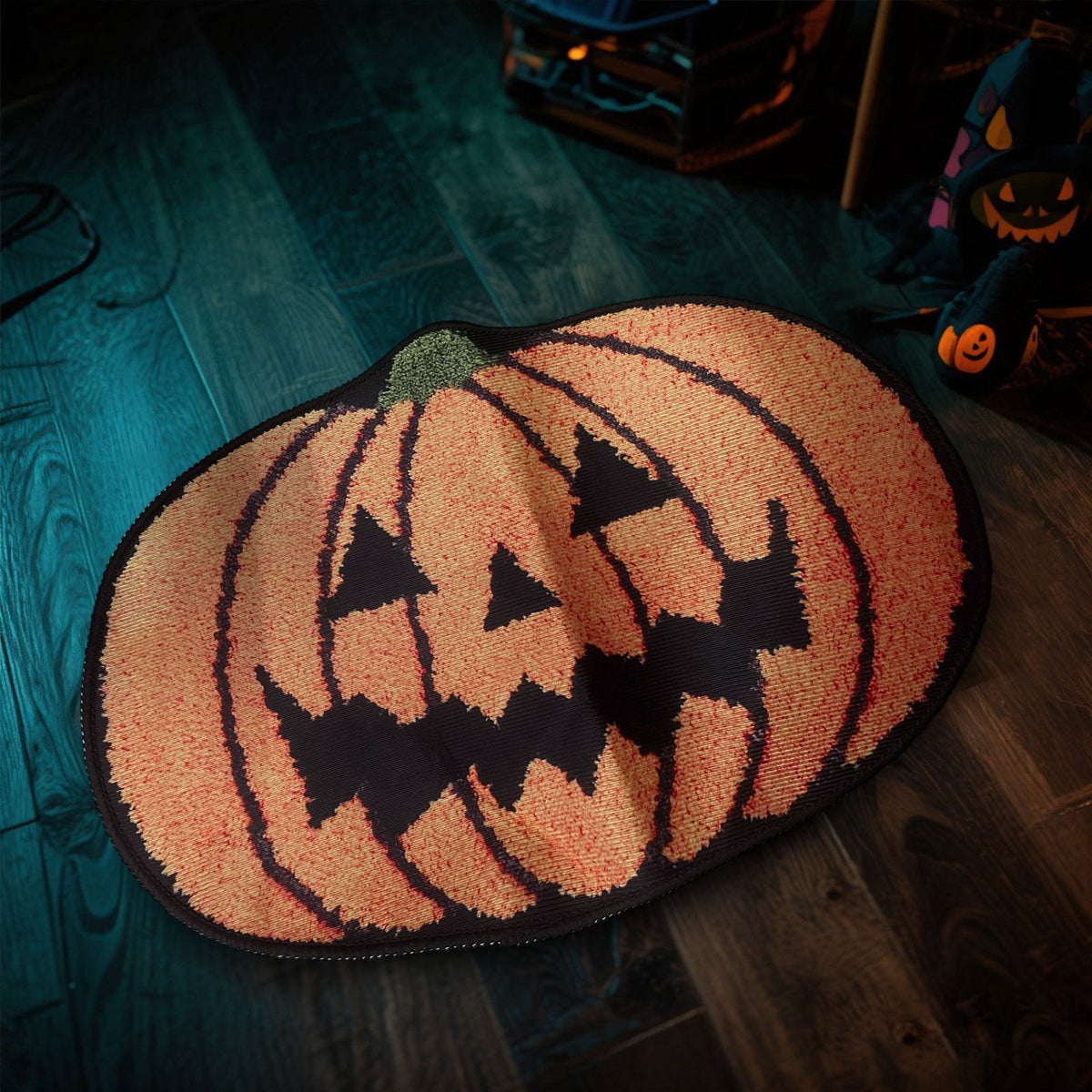 Halloween Carpet Decorations - Halloween Web Bath Mat - Rugs Decor - Bathroom Rug Decoration Room Decorations Spooky Witch Home Cute Mats For Kitchen Bedroom Family Decor