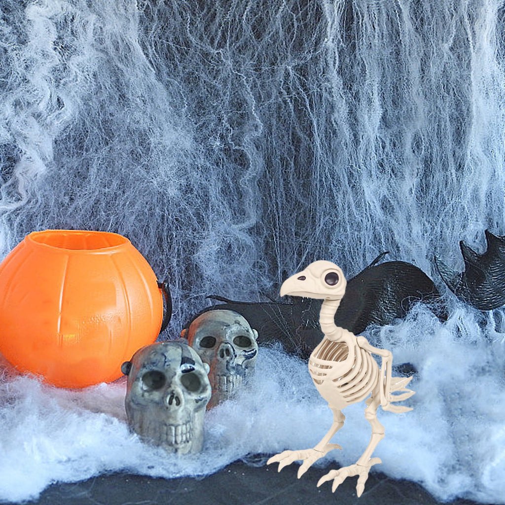 XGFHYJEH Halloween Skeleton Decorations Indoor Outdoor, Halloween Simulation Animals Decoration Ornament, Halloween Scary Decor for Home Outside Yard Lawn Garden Party